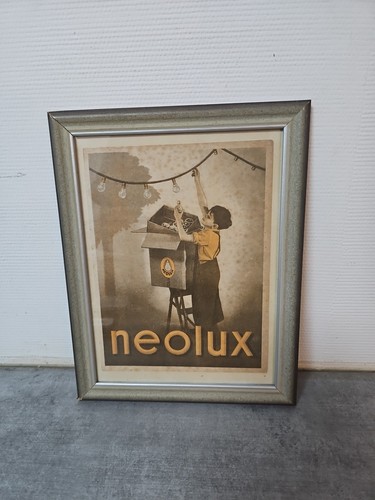 Ancienne affiche publicitaire