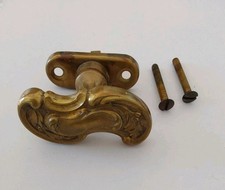 Ancienne Poignée de Porte d'entrée En Bronze signée  L.B. Paris