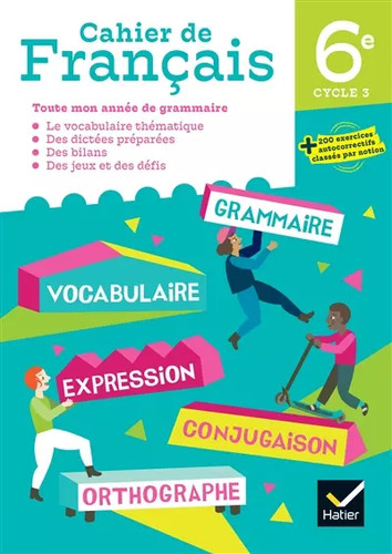 Cahier français éd - cahier,