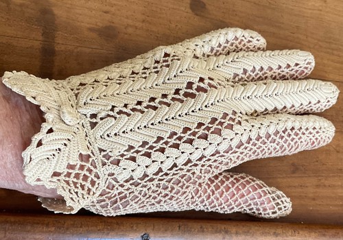 Paire gants anciens - gants,