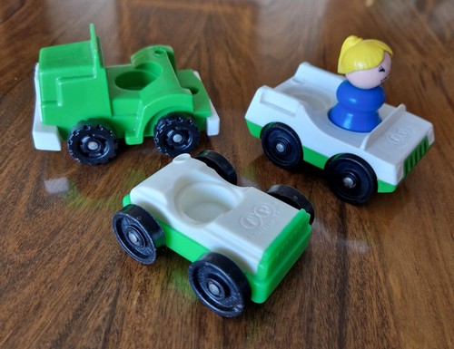 Fisher price voitures vertes - fisher,
