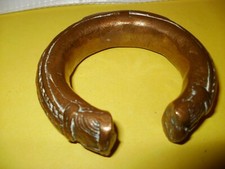 BRACELET  AFRICAIN  EN  BRONZE   - (ESCLAVE - CEREMONIE).....