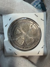 Médaille argent massif