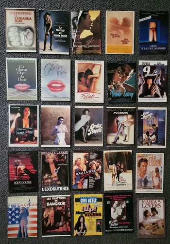 Films erotiques lot - films, 25