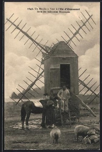 Carte postale ile - carte,