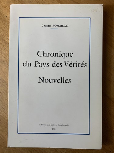 cahiers bourbonnais