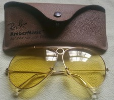 Vtg B&L Ray-Ban bullet hole