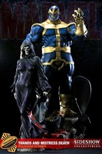 THANOS AND MISTRESS DEATH Diorama Exclusive Version Statue - MARVEL - Sideshow