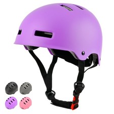 Casque Vélo pour Enfants Filles Garçons Adolescents et Adultes, Réglables Cas...