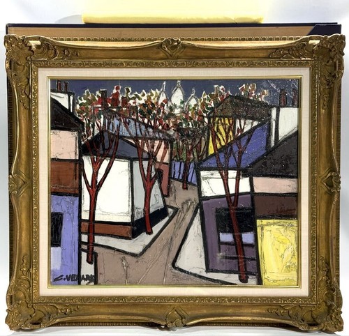 Tableau huile sur arbres