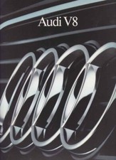 Catalogue Brochure Audi V8
