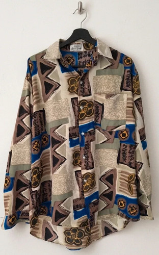 Chemise motifs vintage - chemise, à