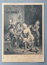 La Chaufferette, gravure