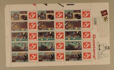 Herge Tintin timbres Tintin 7