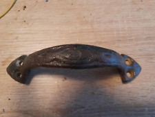 rare Poignée Porte fer forgé ancien art déco numéro 28