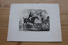 Eau Forte Originale Scène de