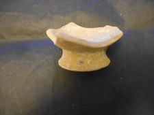 Tesson de poterie - lampe (?) mer de Lybie  Crète