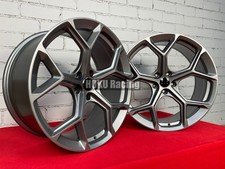 4X jantes alliage 21" style RS6 C8 gris 5X112 pour Audi A4 A5 A6 A7 Q5 Q7 etron