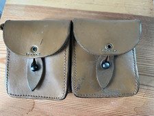 Cartouchière en cuir armée