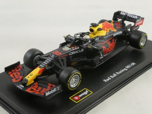 Burago red bull rb16b 33 - red,