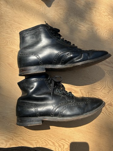 Alden 4497h black leather - alden,