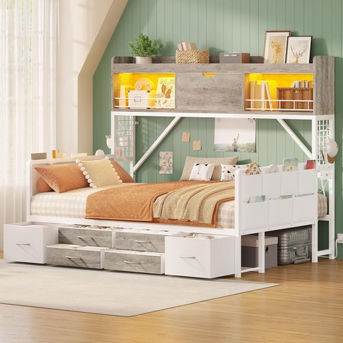 Daybed with high bookcase 6 - daybed,