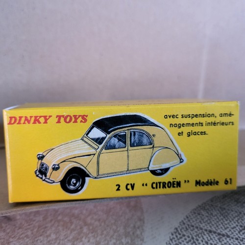 Boite vide dinky - boite,