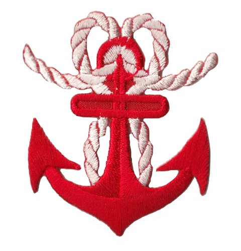 Marine anchor - boat, sea