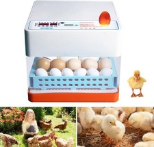 Couveuse Incubateur automatique pour 24 œufs 50 W - Contrôle Humidité Vue 360°