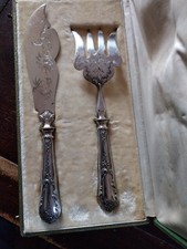 COUVERTS ARGENT A POISSON &