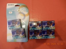Lot de 6 cassettes Sony