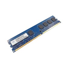 Barrette Mémoire 1Go RAM DDR2 NANYA NT1GT64U8HB0BY-3C DIMM PC2-5300U 2Rx8