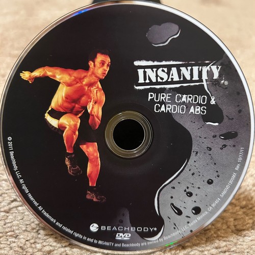 Insanity replacement dvd - insanity,