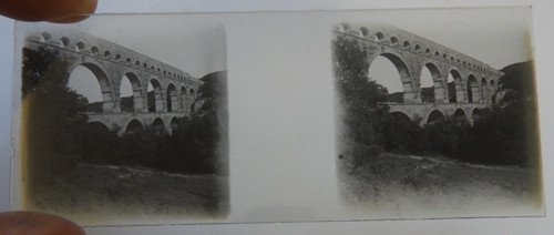 Pont gard photo plaque - le,