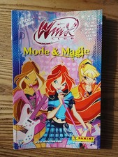 Album Panini Winx Club, Mode et magie, Rainbow 2009, incomplet, 27 images, Bloom