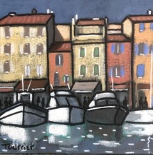 Tableau Cassis Port Tourrier