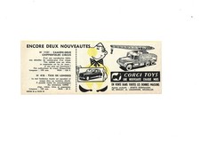 Publicité CORGI TOYS & CAMION