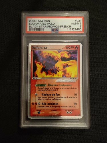 Carte pokémon sulfura - carte,