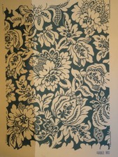 PLANCHE PAPIER PEINT XX°