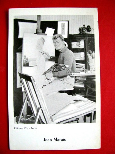 Ancienne carte postale jean - postale,