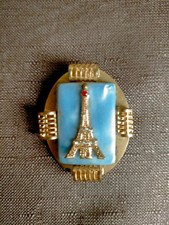 Broche vintage tour Eiffel