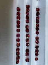 grenat mozambique 5mm rouge rose