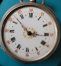 MONTRE GOUSSET EN ARGENT