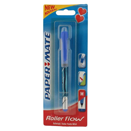 Stylo bille bleu roller - roller, flow