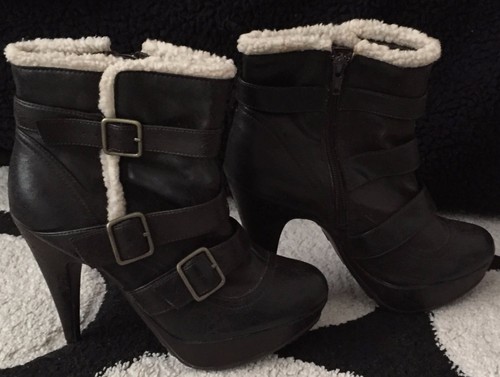 Belles bottes femme marron - ,