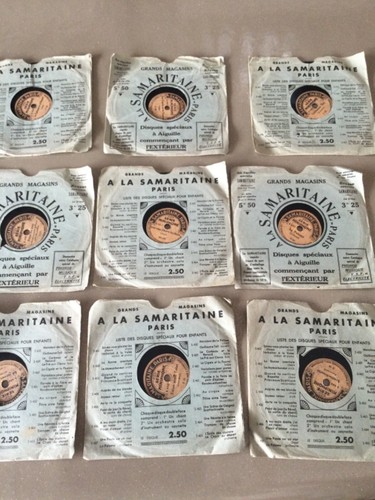 Lot disques anciens - lot,