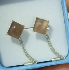 925 Argent Sterling Carré