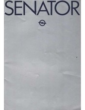 ▄▀▄ Brochure OPEL SENATOR 2.8lH et 3.0lE (1978) Français ▄▀▄