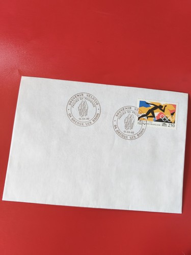 Enveloppe philatélie timbre