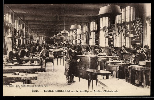 Cpa paris ecole boulle - cpa, boulle,